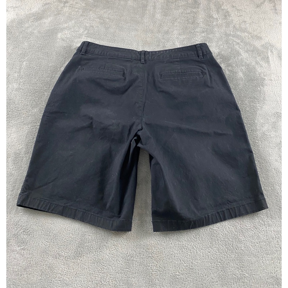 Amazon Essentials Mens Chino Shorts Black Size 14 Cotton Blend Casual Summer - Picture 9 of 10